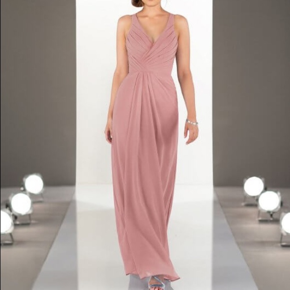 Desert Rose Sorella Vita Style 9214 Dress with ruching and v neckline - size 12